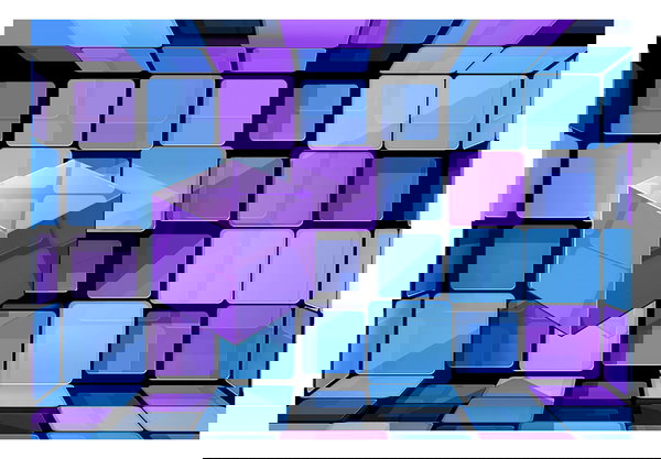 Papier peint 'Rubiks Illusion'