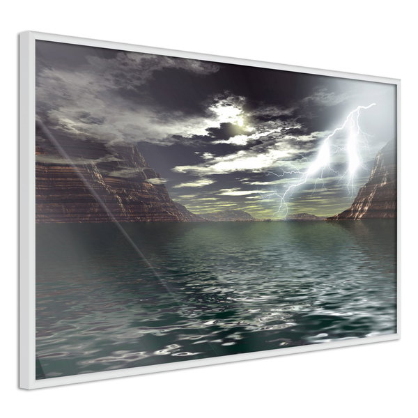 Poster 'Storm on the Lake'
