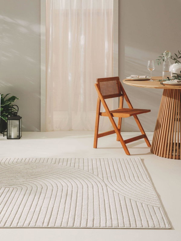 Design In- &amp; Outdoor-Teppich Mars Beige