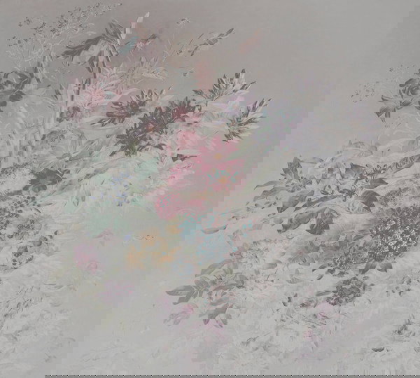 Papel pintado 'Bouquet Pastel 1' 300x270cm