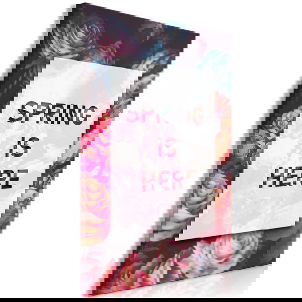 Umelecké výtlačky na plátne 'Spring Is Here Vertical'