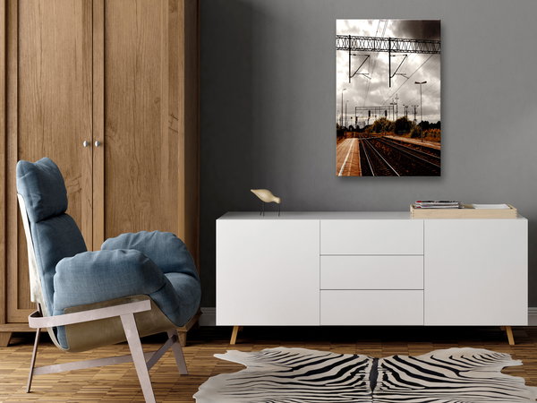 Kunstdruck auf Leinwand 'Before the Trip Vertical'