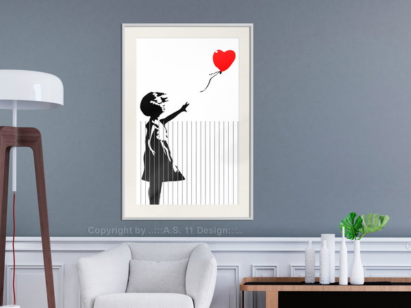 Poster 'Cut Banksy'