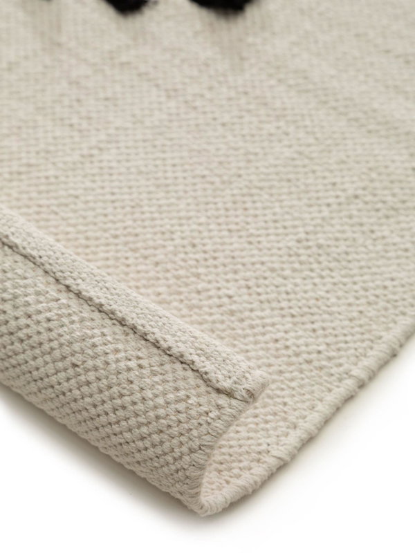 Design Baumwollteppich Bo Beige