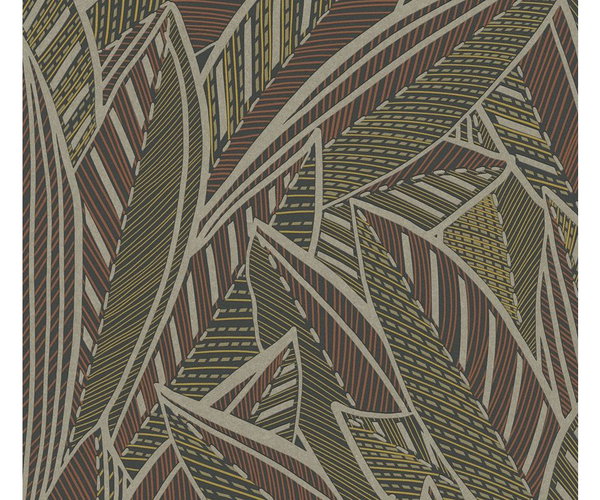 Behang 'Ethnic Stripes' 53x1005cm