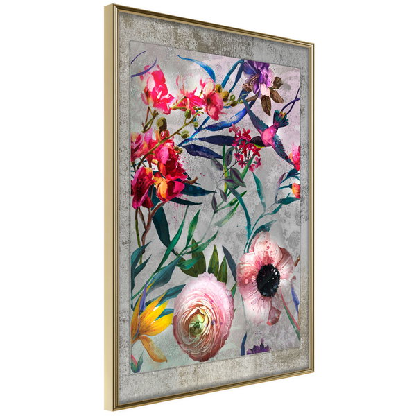 Poster 'Rustic Flowers'