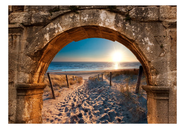 Tapete 'Arch and Beach'