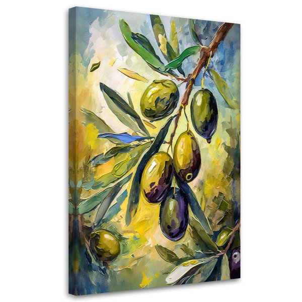 Kunstdruck auf Leinwand 'Olive Grove Serenity 1'