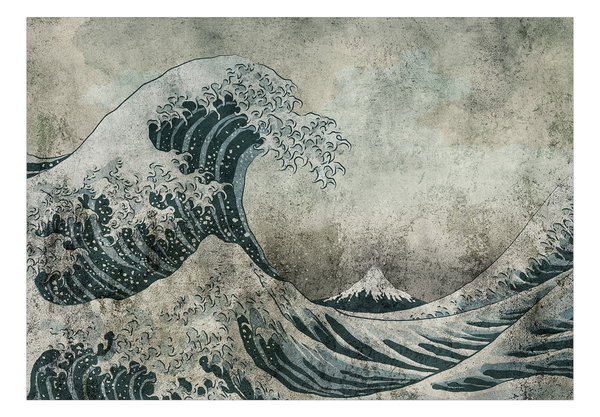 Selbstklebende Tapete 'Power of the Big Wave'