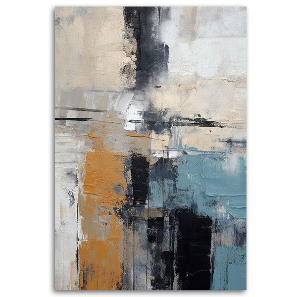 Kunstdruck auf Leinwand 'Textured Serenity 2'