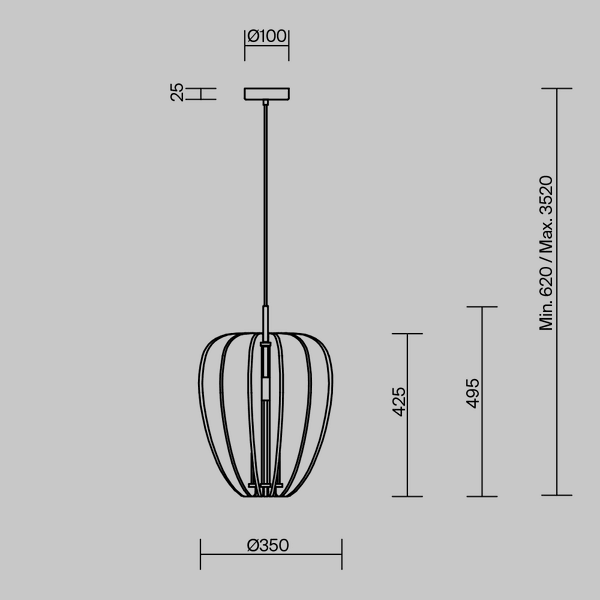 Pendant Light 'Cambio 1'