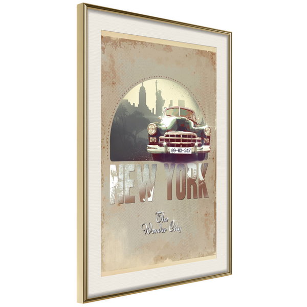 Póster 'New York - The Wonder City'