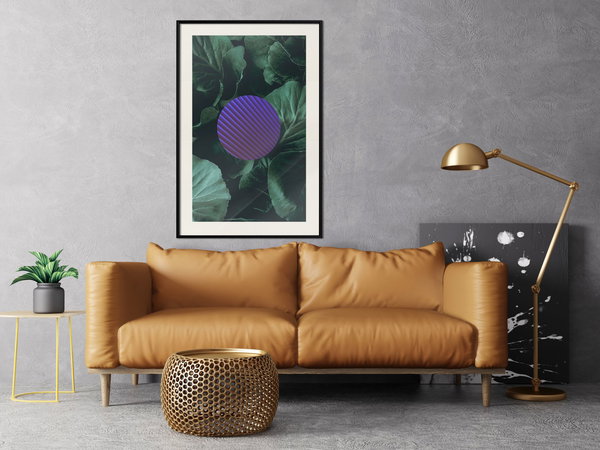 Poster 'In a Thicket of Leaves'