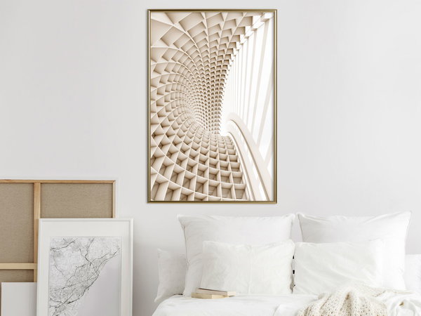 Poster 'Curved Library'