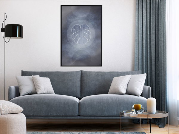 Poster 'Leaf in the Center'