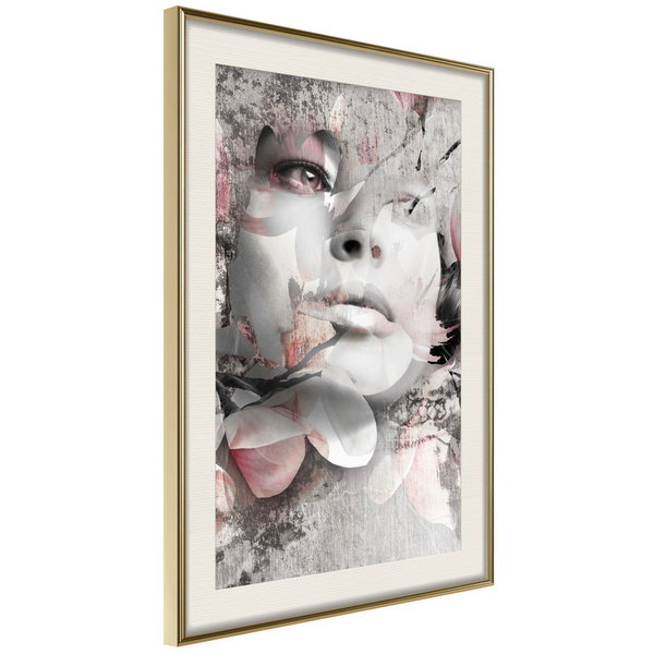 Poster 'Lady in the Flowers'