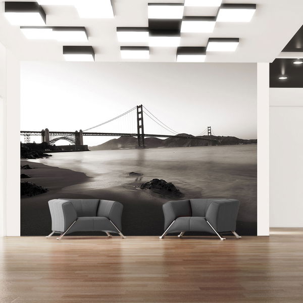 Wallpaper 'San Francisco: Golden Gate in black and white'