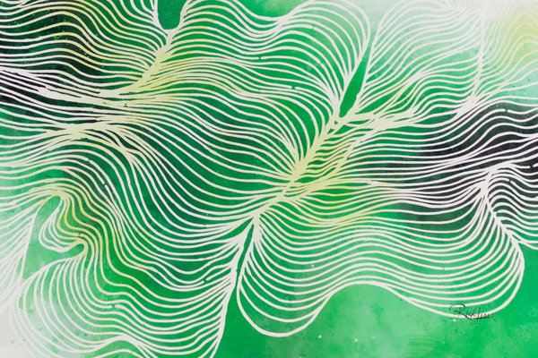 Pintura aplicada con generosidad
