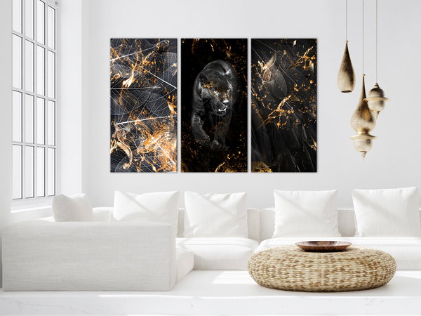Kunstdruck auf Leinwand 'Condemned (3-teilig)'