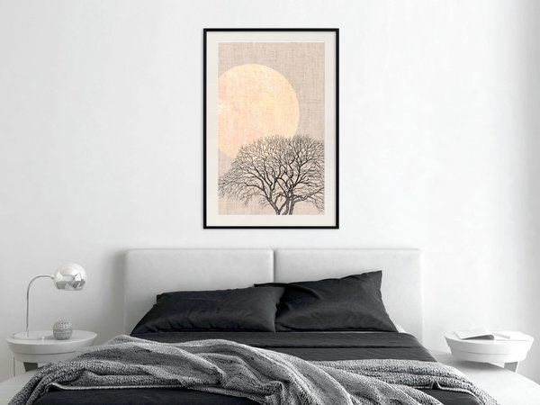 Poster 'Morning Full Moon'