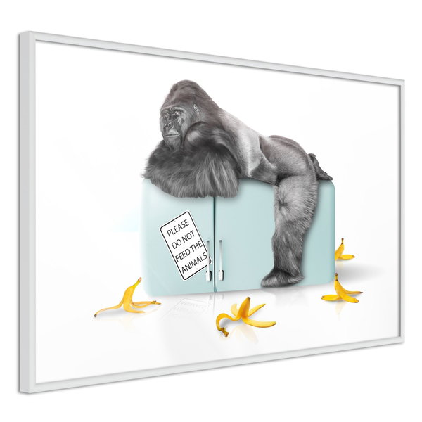 Poster 'Hungry Gorilla'