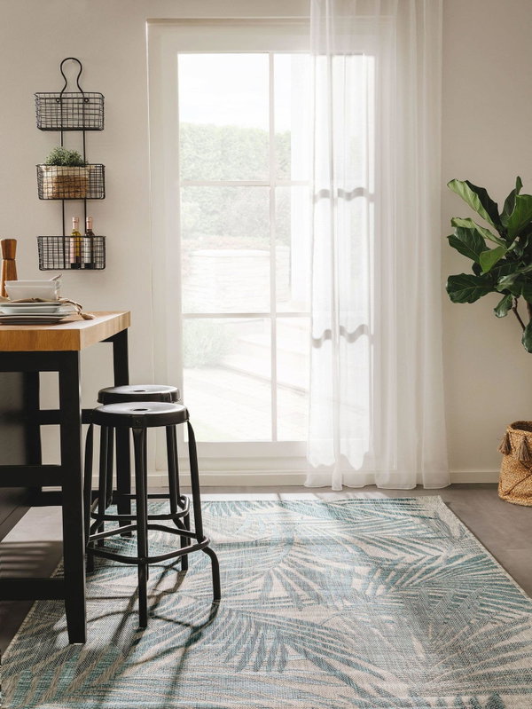 Design In- &amp; Outdoor-Teppich Cleo Blau