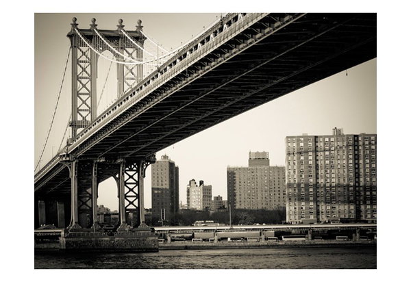 Tapete 'Manhattan Brücke, New York'