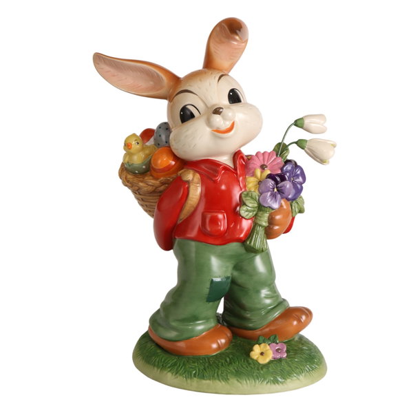 Porcelánová figurka 'Happy Easter Time' od Goebel 18,5x38x27cm