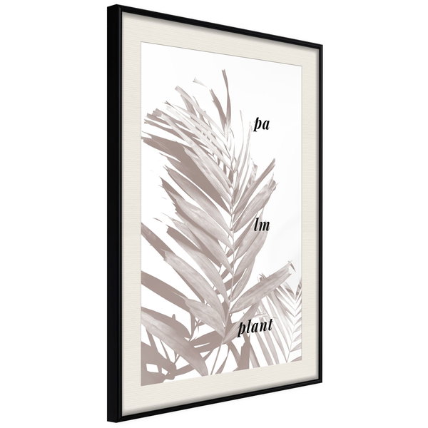 Poster 'Beige Palm'