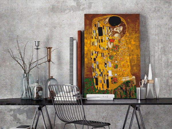 Malen nach Zahlen für Erwachsene 'Klimt: The Kiss'