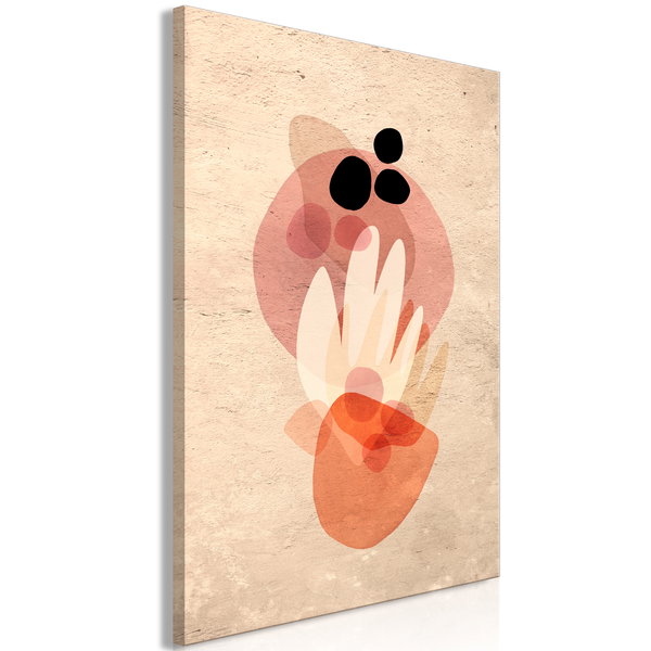 Kunstdruck auf Leinwand 'Plant Totem Vertical'