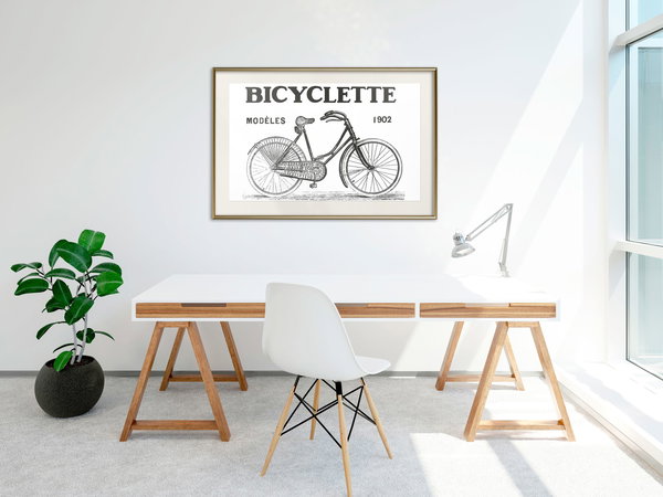Poster 'Bicyclette'