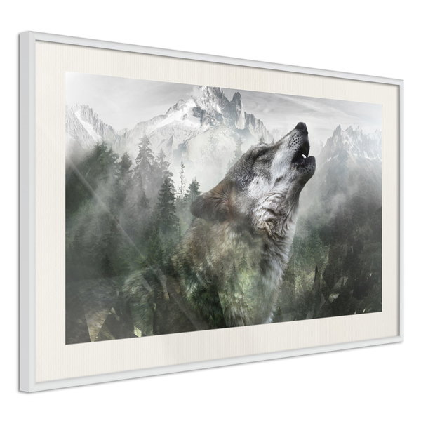 Poster 'Howling Wolf'