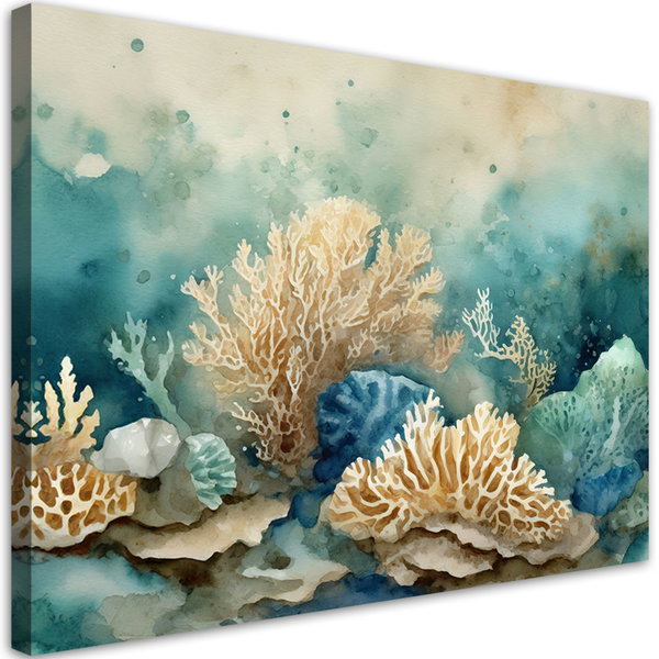 Kunstdruck auf Leinwand 'Ocean Echoes 4'