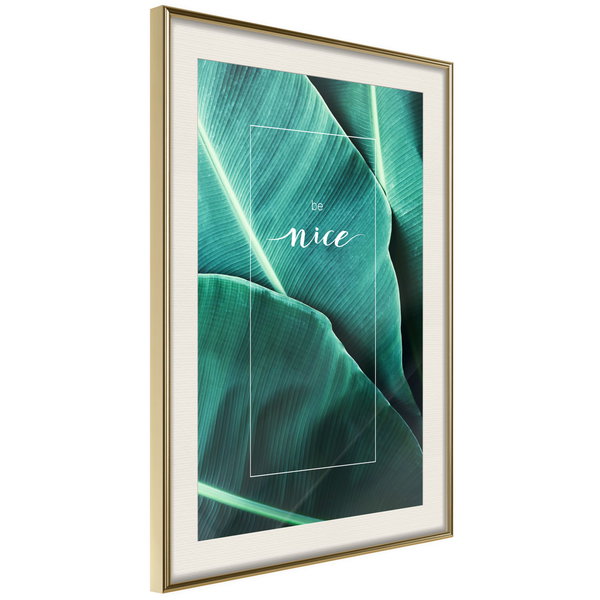 Poster 'Be Nice'