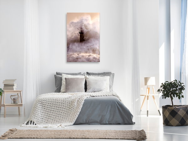 Kunstdruck auf Leinwand 'Storm Vertical'