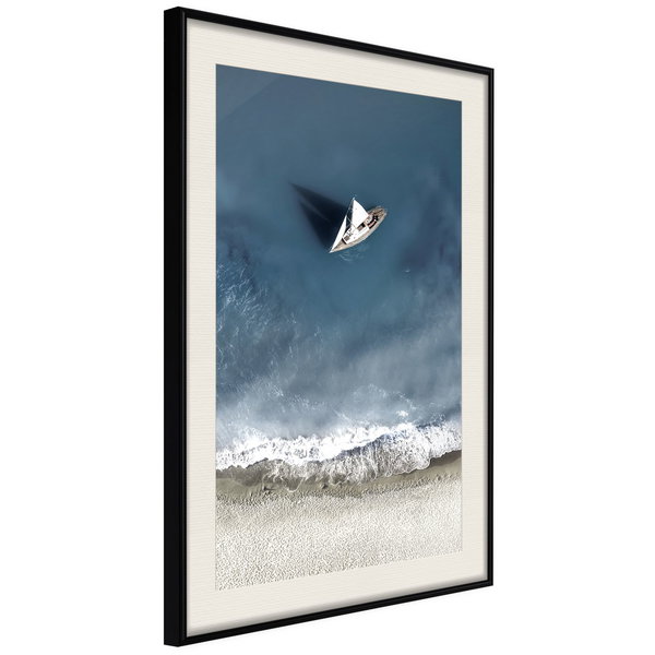 Poster 'Yacht at Sea'