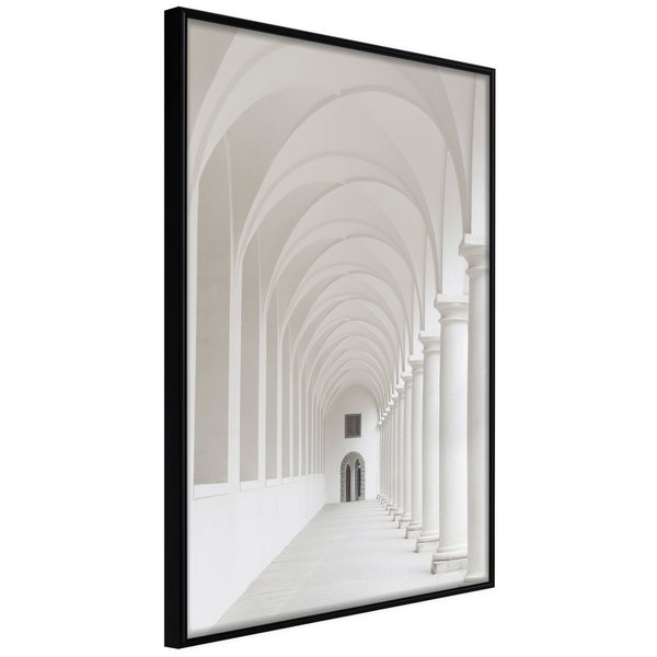 Plakat 'White Colonnade'