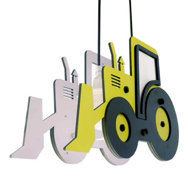 Hanglamp 'Yellow Tractor'