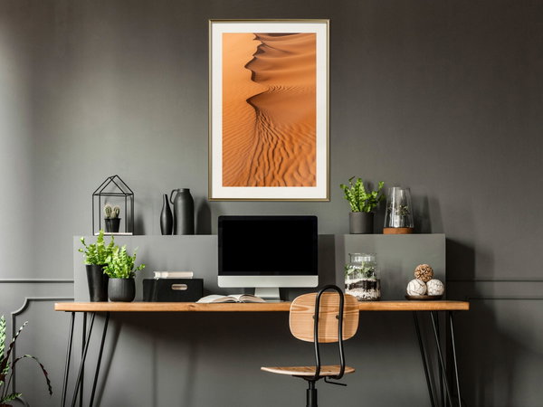 Poster 'Patterns on the Sand'