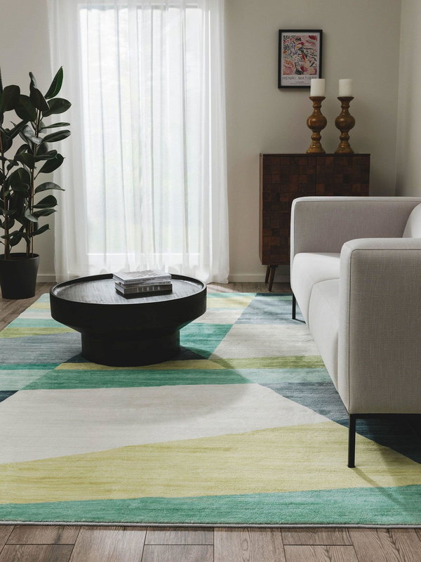 Design Teppich Mara Bunt