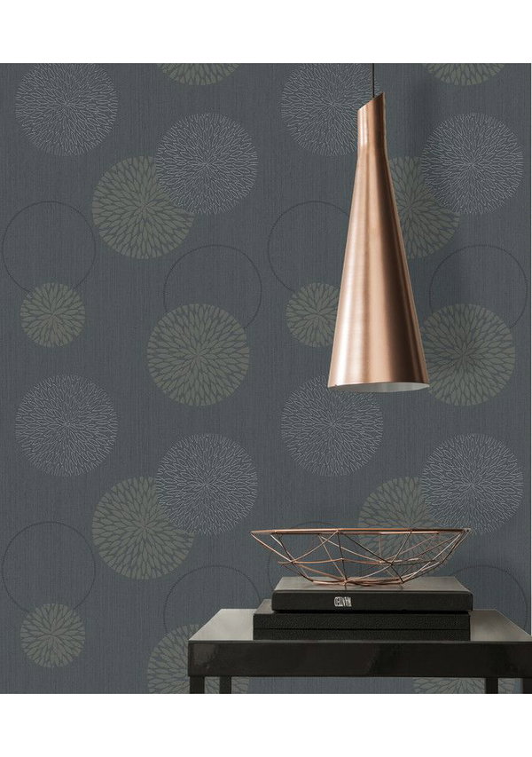 Tapete 'Floral Circles' 53x1005cm