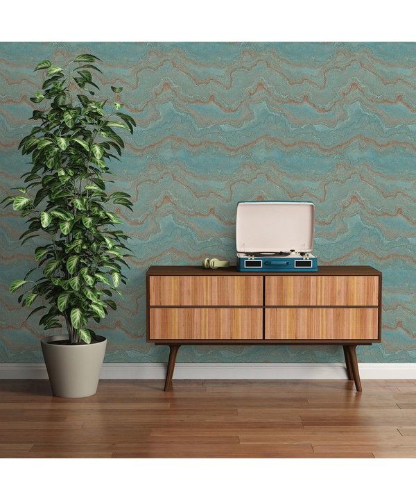 Tapete 'Oceanic Waves' 53x1005cm