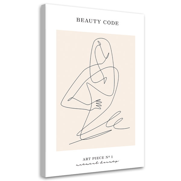 Kunstdruck auf Leinwand 'Natural Beauty'
