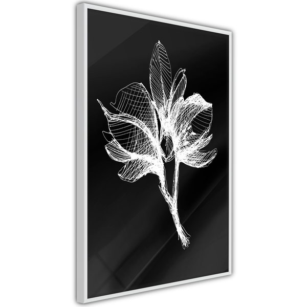 Poster 'White Plant'