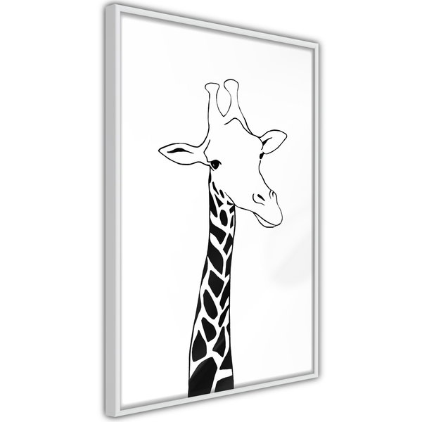 Poster 'Plaid Neck'