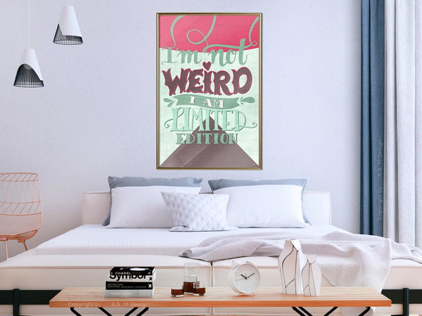 Poster 'I'm Not Weird'