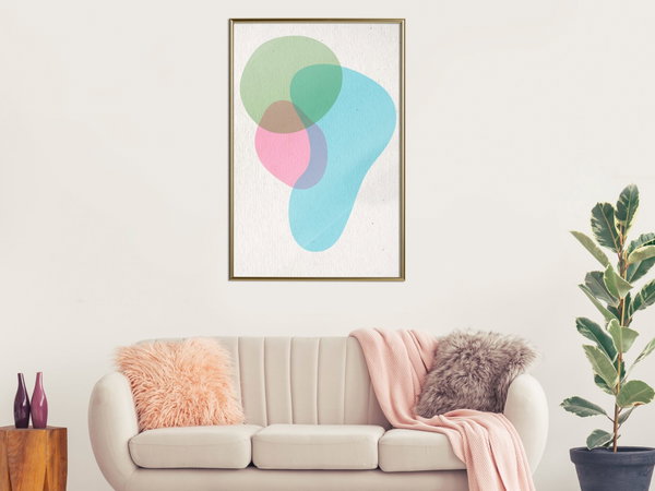 Aφίσα τοίχου 'Colourful Spots'