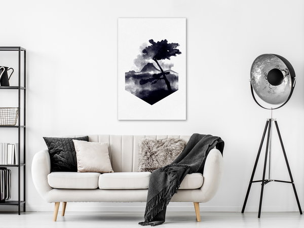 Kunstdruck auf Leinwand 'High Mountain Vertical'