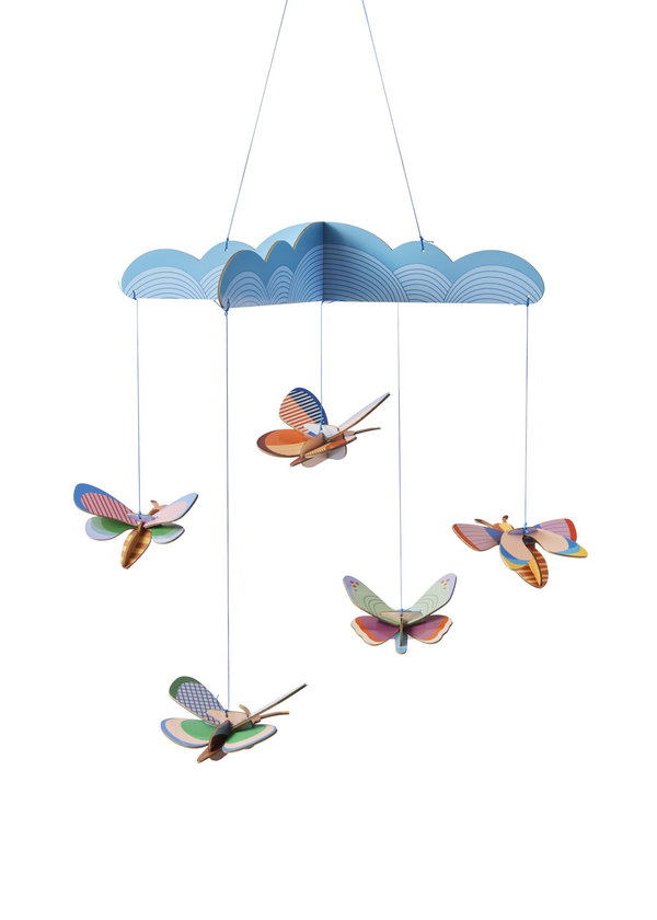 Decoração suspensa 'Butterfly Mobile'